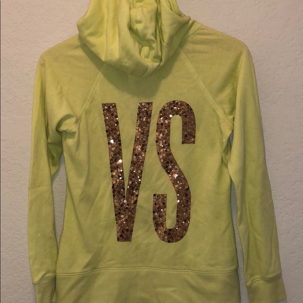 Victoria’s Secret Zip Up Hoodie Sweatshirt